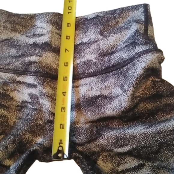 Lululemon Wunder Under 21" Inseam Cropped Crey Leggings Size 4 GUC - Picture 8 of 12